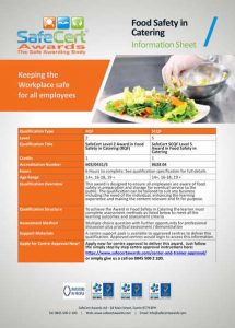 Food Safety Award Information Sheet